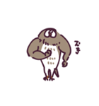 不動のフクロウ（個別スタンプ：14）
