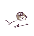 不動のフクロウ（個別スタンプ：18）