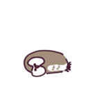 不動のフクロウ（個別スタンプ：21）