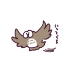 不動のフクロウ（個別スタンプ：27）