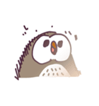 不動のフクロウ（個別スタンプ：35）