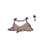 不動のフクロウ（個別スタンプ：38）