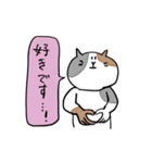 謙虚で褒め上手な猫スタンプ（個別スタンプ：32）