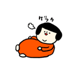 おかっぱ女子の日常スタンプ（個別スタンプ：8）