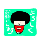 おかっぱ女子の日常スタンプ（個別スタンプ：24）