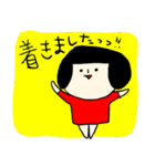 おかっぱ女子の日常スタンプ（個別スタンプ：27）
