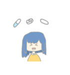 陰鬱ちゃん！スタンプ（個別スタンプ：7）