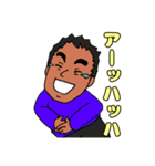 自由にまゆ毛お父さん（個別スタンプ：19）