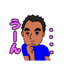 自由にまゆ毛お父さん（個別スタンプ：23）