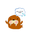 セイウチのうっち。（個別スタンプ：16）