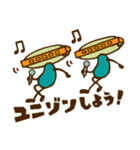 ハーモニカ吹きの「ひと吹きネタ」スタンプ（個別スタンプ：19）