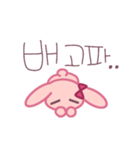 韓国語うさぎのトッキちゃん（個別スタンプ：28）