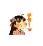 ♪大正浪漫おてんばちゃん♪（個別スタンプ：3）