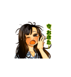 ♪大正浪漫おてんばちゃん♪（個別スタンプ：6）