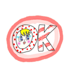 ピッタちゃんとカエルくん（個別スタンプ：4）