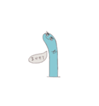 チンアナゴとニシキアナゴとたろう（個別スタンプ：4）