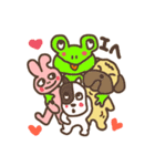 ケロとおともだち（個別スタンプ：1）