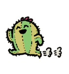 生きてるサボテンちゃん（個別スタンプ：4）