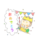 赤ちゃんスタンプ(男の子ベビー)（個別スタンプ：12）