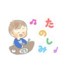 赤ちゃんスタンプ(男の子ベビー)（個別スタンプ：15）