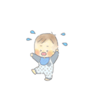 赤ちゃんスタンプ(男の子ベビー)（個別スタンプ：24）