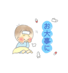 赤ちゃんスタンプ(男の子ベビー)（個別スタンプ：37）