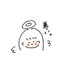 おんなのことえりまきとかげ（個別スタンプ：3）
