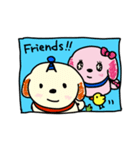 セキュリティの番犬『プロ犬』Friends（個別スタンプ：1）