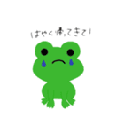 手書きで連絡しよ（個別スタンプ：3）