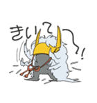 乱髪兜くん（個別スタンプ：21）
