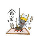 乱髪兜くん（個別スタンプ：33）