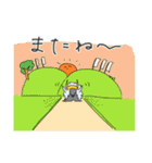 乱髪兜くん（個別スタンプ：37）