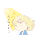 顔が真ん中に寄ったJK♡（個別スタンプ：6）