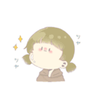 顔が真ん中に寄ったJK♡（個別スタンプ：9）