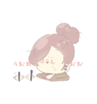 顔が真ん中に寄ったJK♡（個別スタンプ：15）