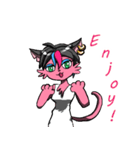 猫っ娘の日常スタンプ（個別スタンプ：8）