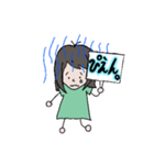 ひなこちゃんのスタンプ1（個別スタンプ：2）