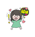 ひなこちゃんのスタンプ1（個別スタンプ：7）