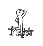 棒人間スタンプ_（個別スタンプ：3）