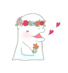 ベルーガと女の子 2（個別スタンプ：30）