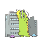 よつあしカイジュウ（個別スタンプ：6）