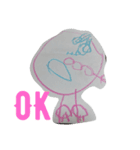 かなの落書き（個別スタンプ：2）
