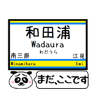 内房線 駅名 今まだこの駅です！（個別スタンプ：27）