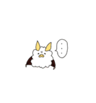 でぶっちょコウモリ（個別スタンプ：2）