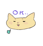Okと返事する猫（個別スタンプ：5）