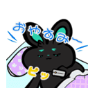 浅葱色うさぎ（個別スタンプ：2）