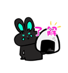 浅葱色うさぎ（個別スタンプ：39）
