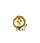 そんなに強くないライオン（個別スタンプ：9）