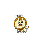 そんなに強くないライオン（個別スタンプ：11）