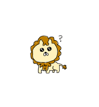 そんなに強くないライオン（個別スタンプ：12）
